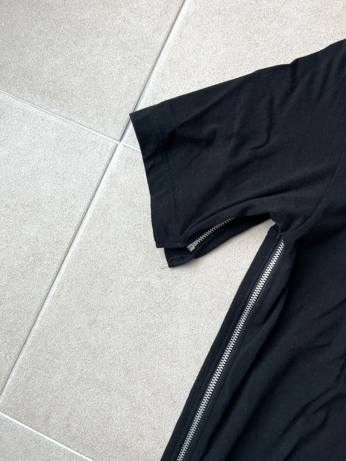 Comme des garcons shirt side zip t shirt 상품이미지3