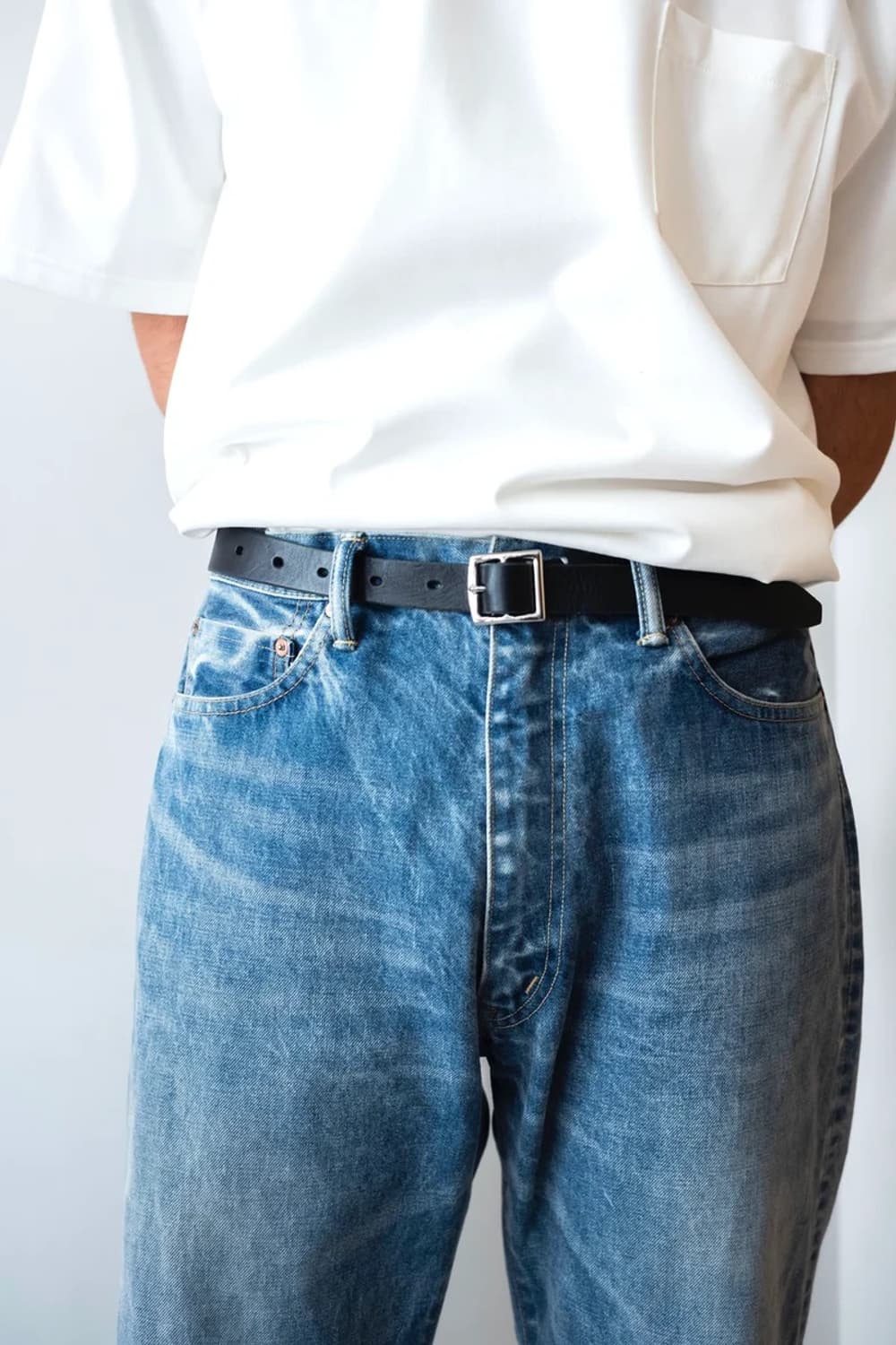cantate ribbon belt 블랙 칸타테 벨트 상품이미지1
