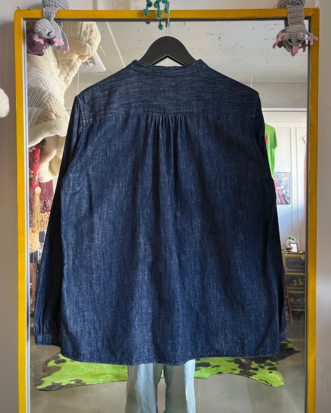 Inès de la Fressange X ユニクロ Denim Shirt 상품이미지6