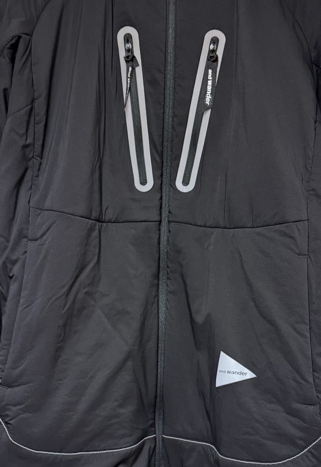 [XL] 앤드원더 알파 에어 후디 블랙 상품이미지3