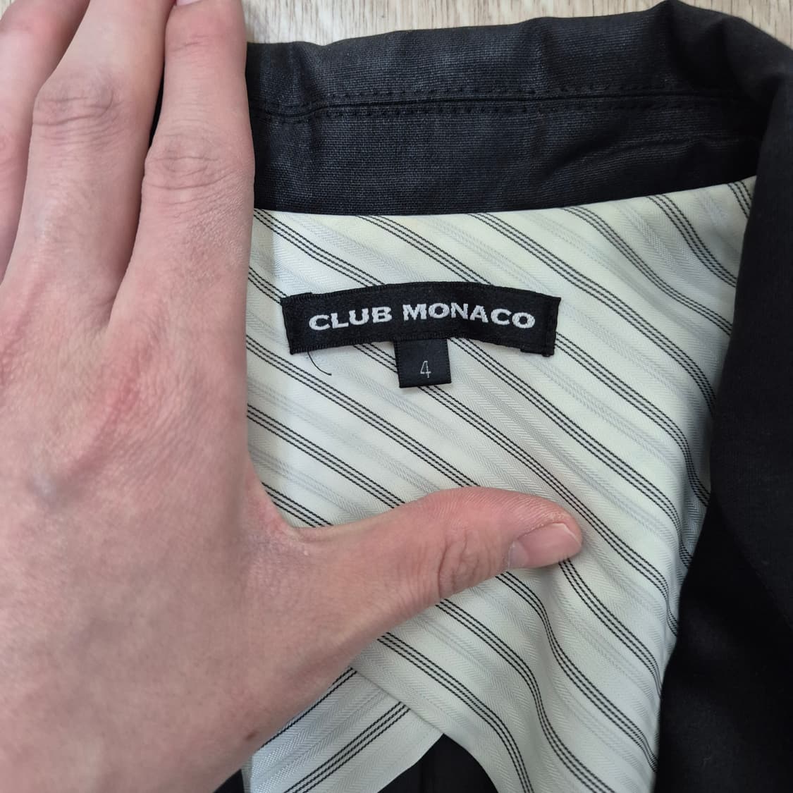 클럽 모나코 여성 모직 싱글 블레이저 정장자켓 86-93-170(4) 상품이미지4