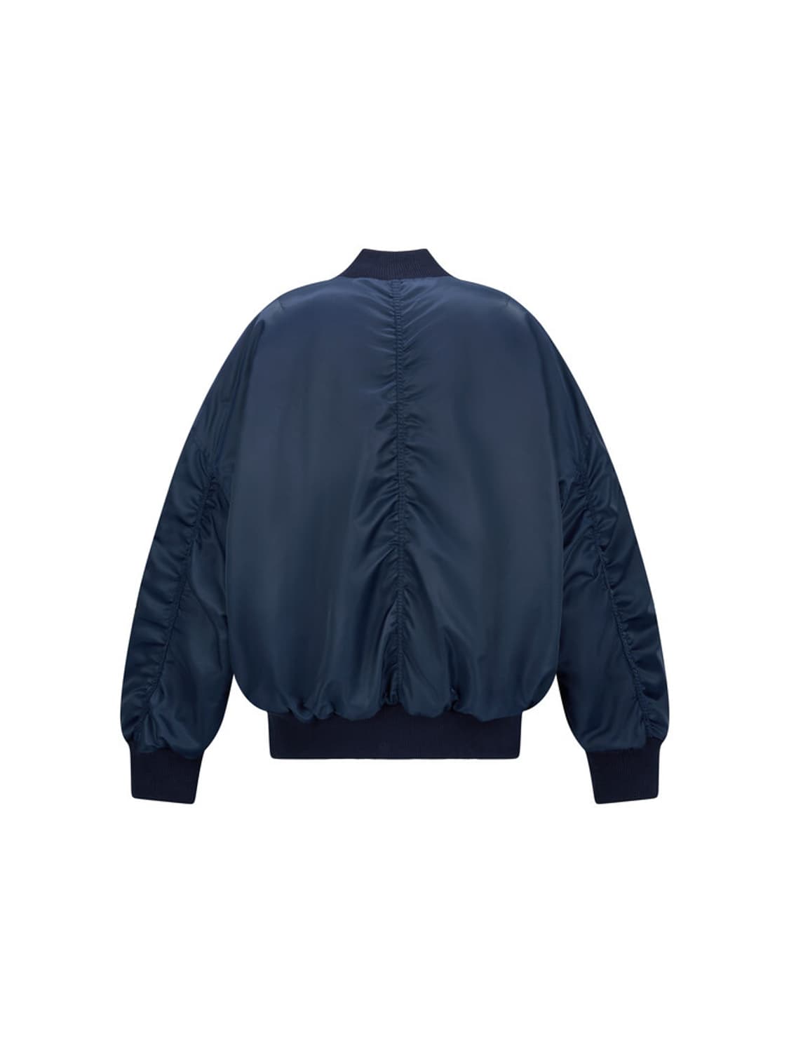 택 ㅇ샵페어리 봄버 자켓 네이비 상품이미지3