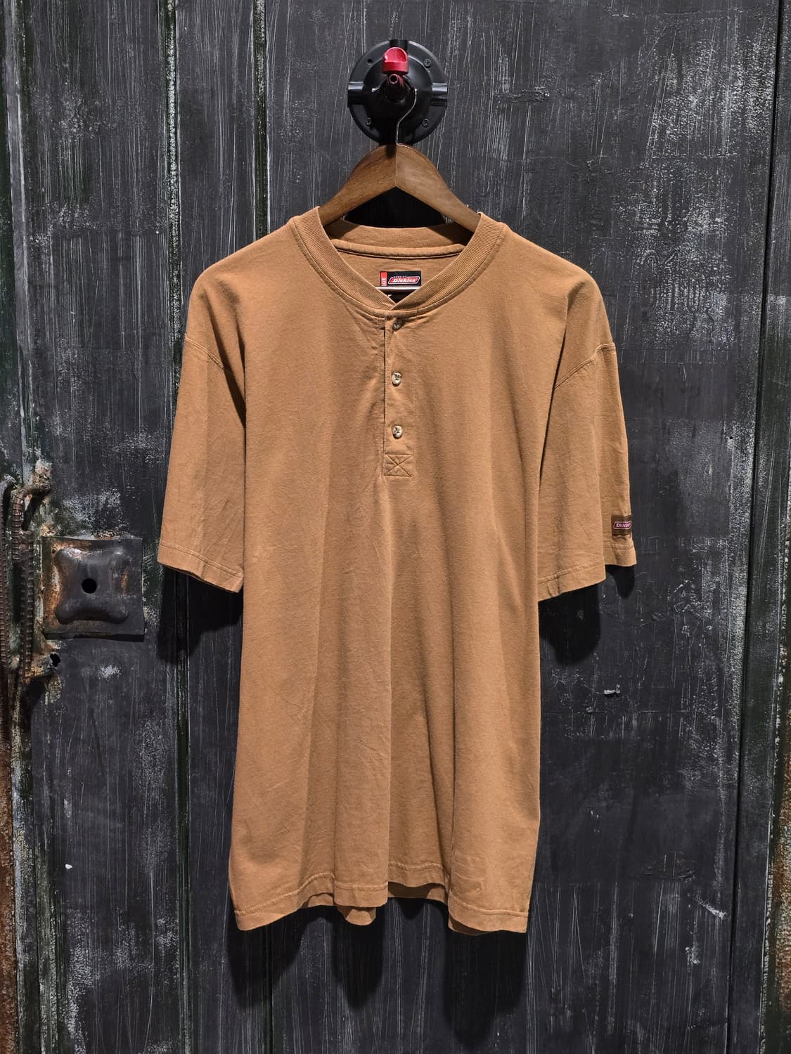 Dickies 헨리넥 코튼 반팔 티셔츠 상품이미지1