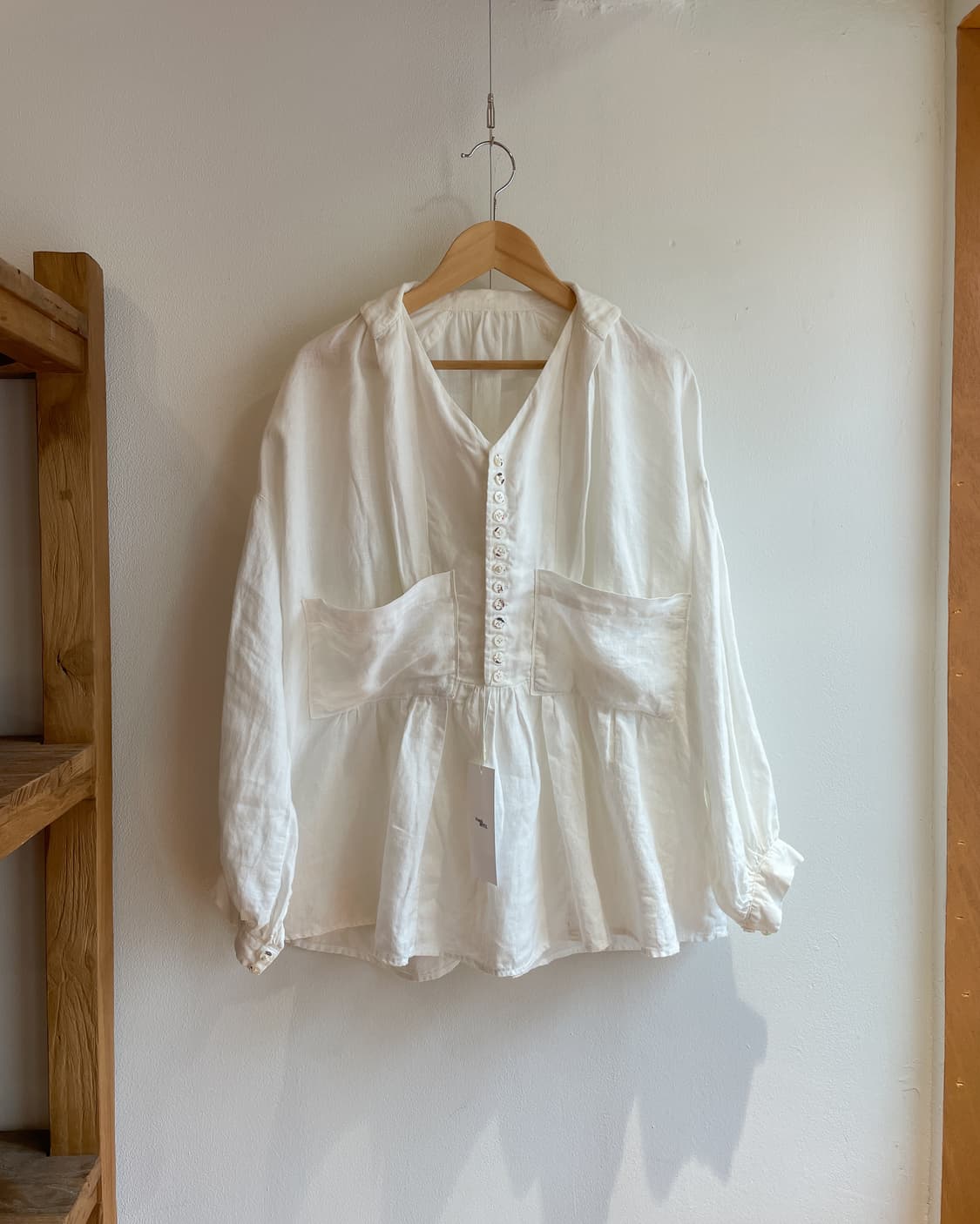 캐피탈 리넨 캔버스 루루 블라우스 상품이미지1