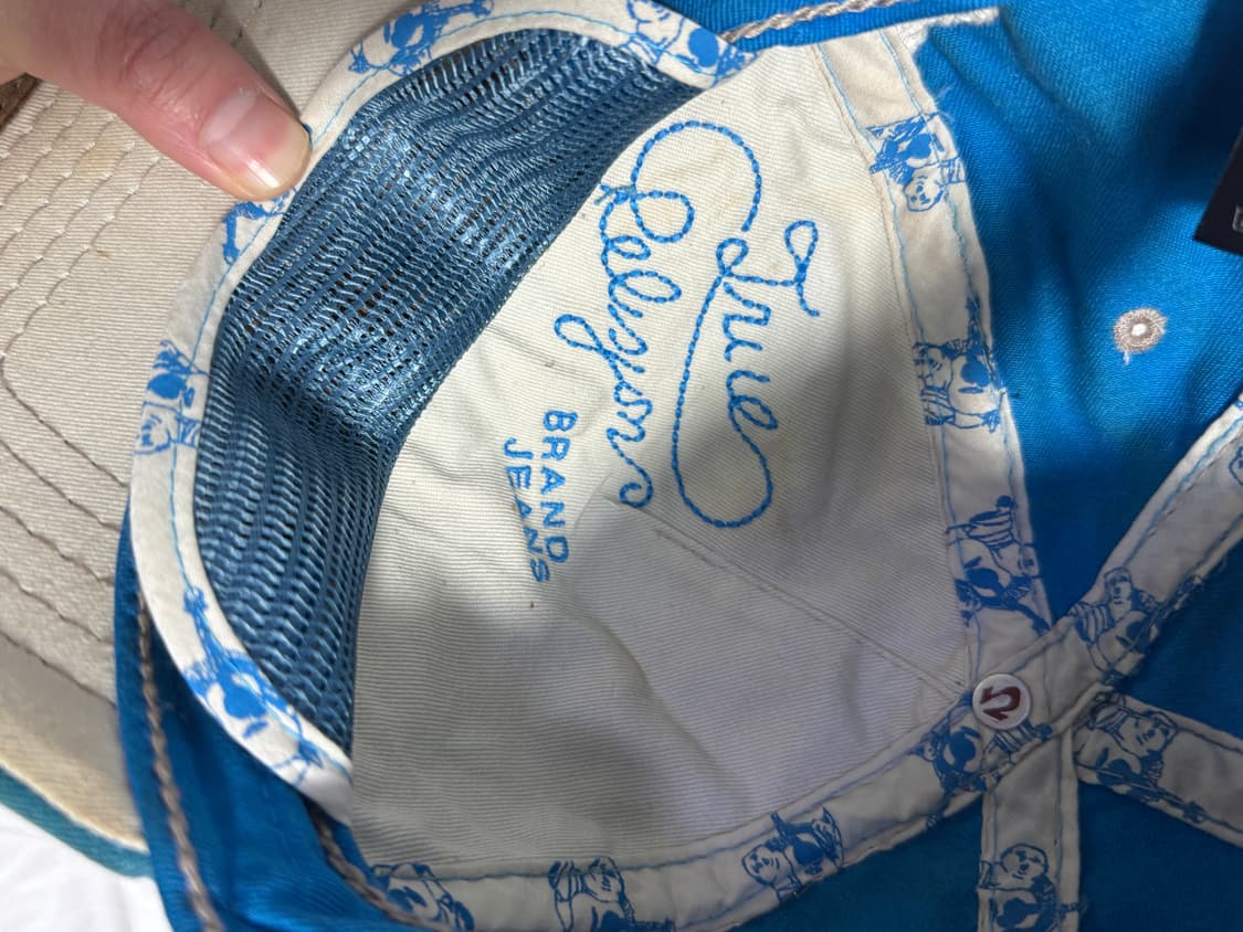 트루릴리전 워싱 데미지 볼캡 y2k 상품이미지7