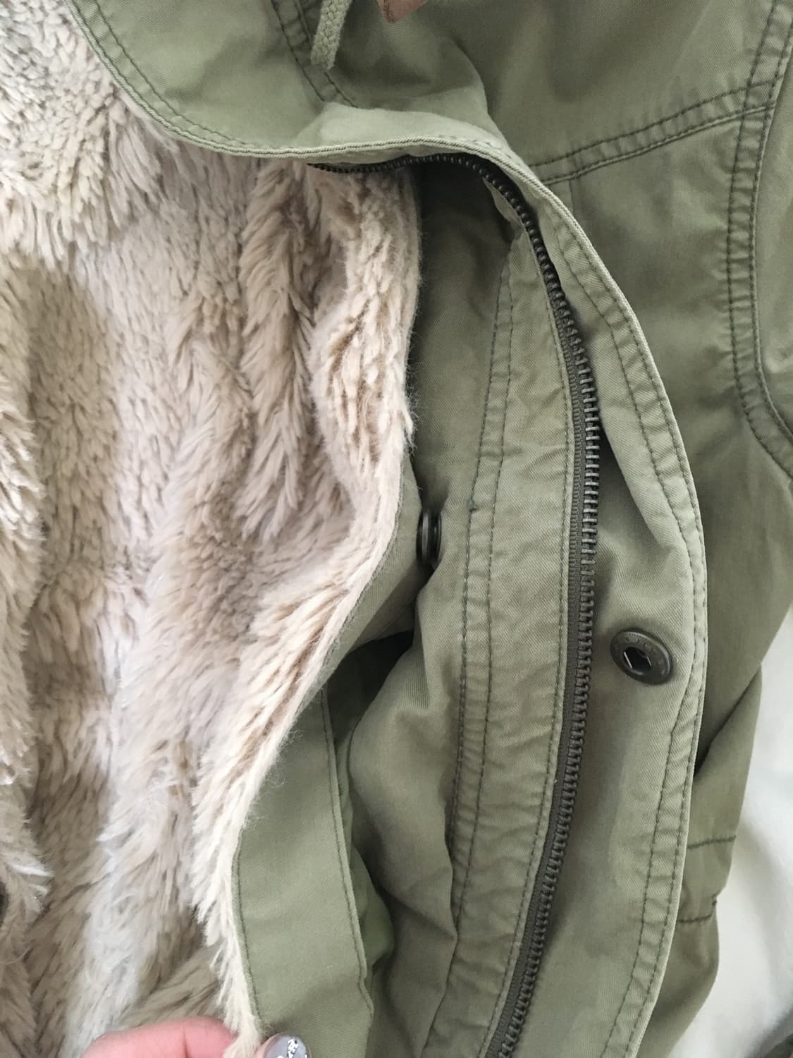 (vtg) 지프 양털 야상 상품이미지6