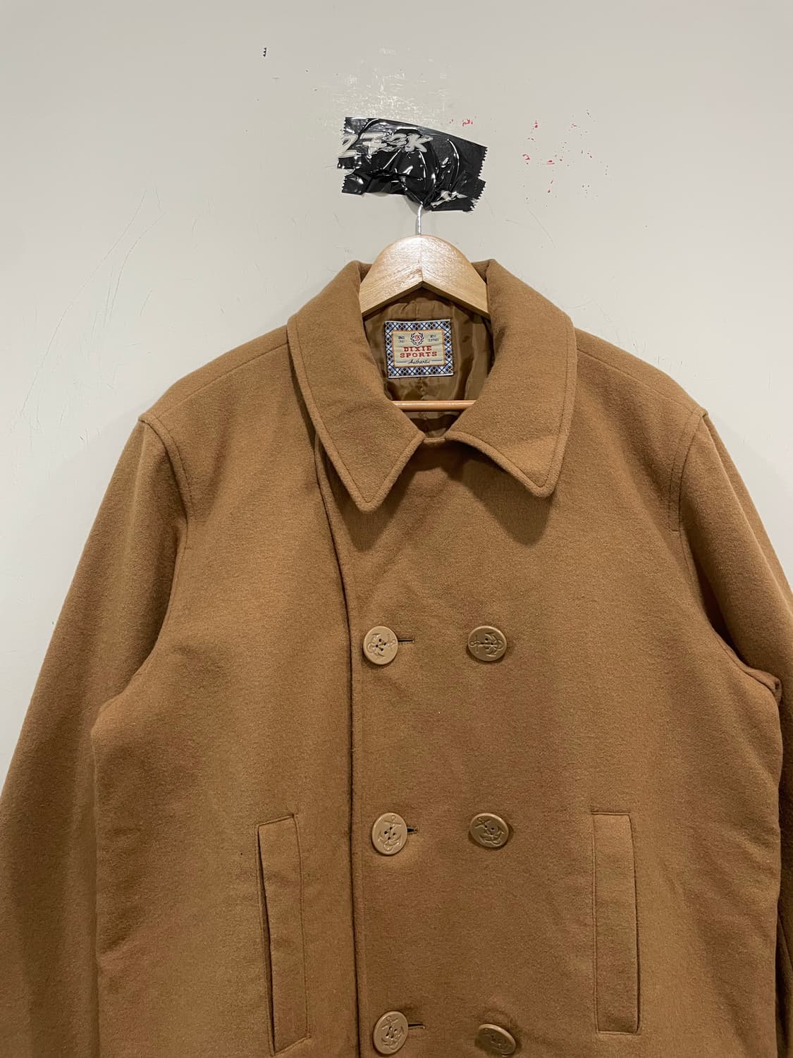 90’s Jpn Dixie Sports 울 피코트 상품이미지7