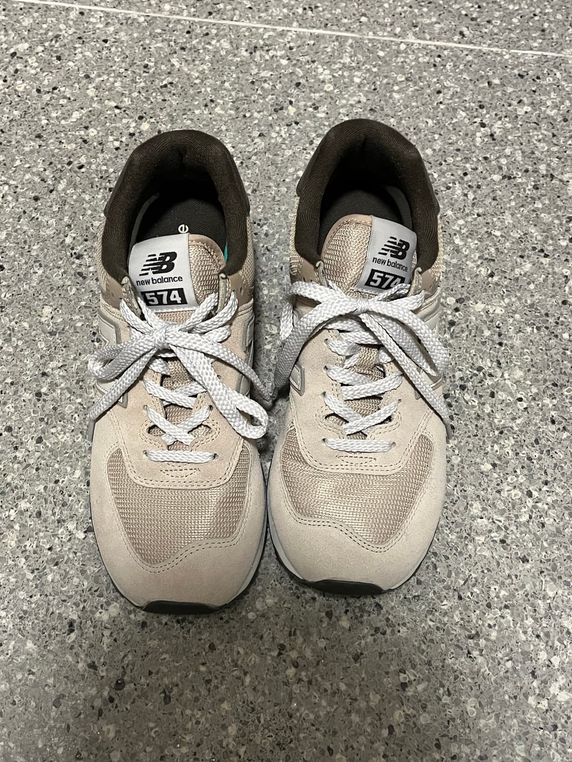 (한정판,새상품급) 뉴발란스x브라운야드 콜라보 574  상품이미지6