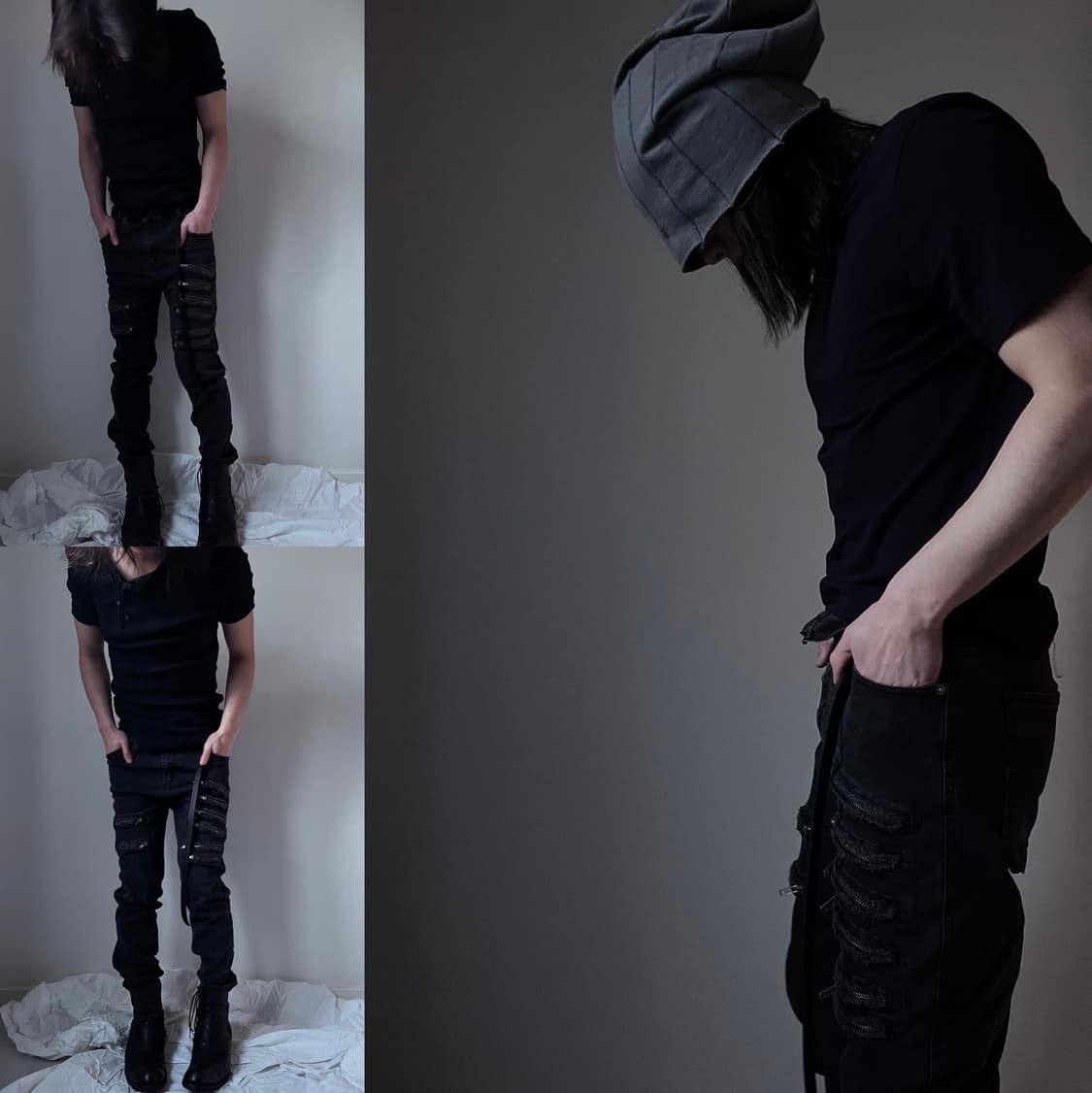ARMY OF ME Drop Crotch Multi-Zip Pants 상품이미지10