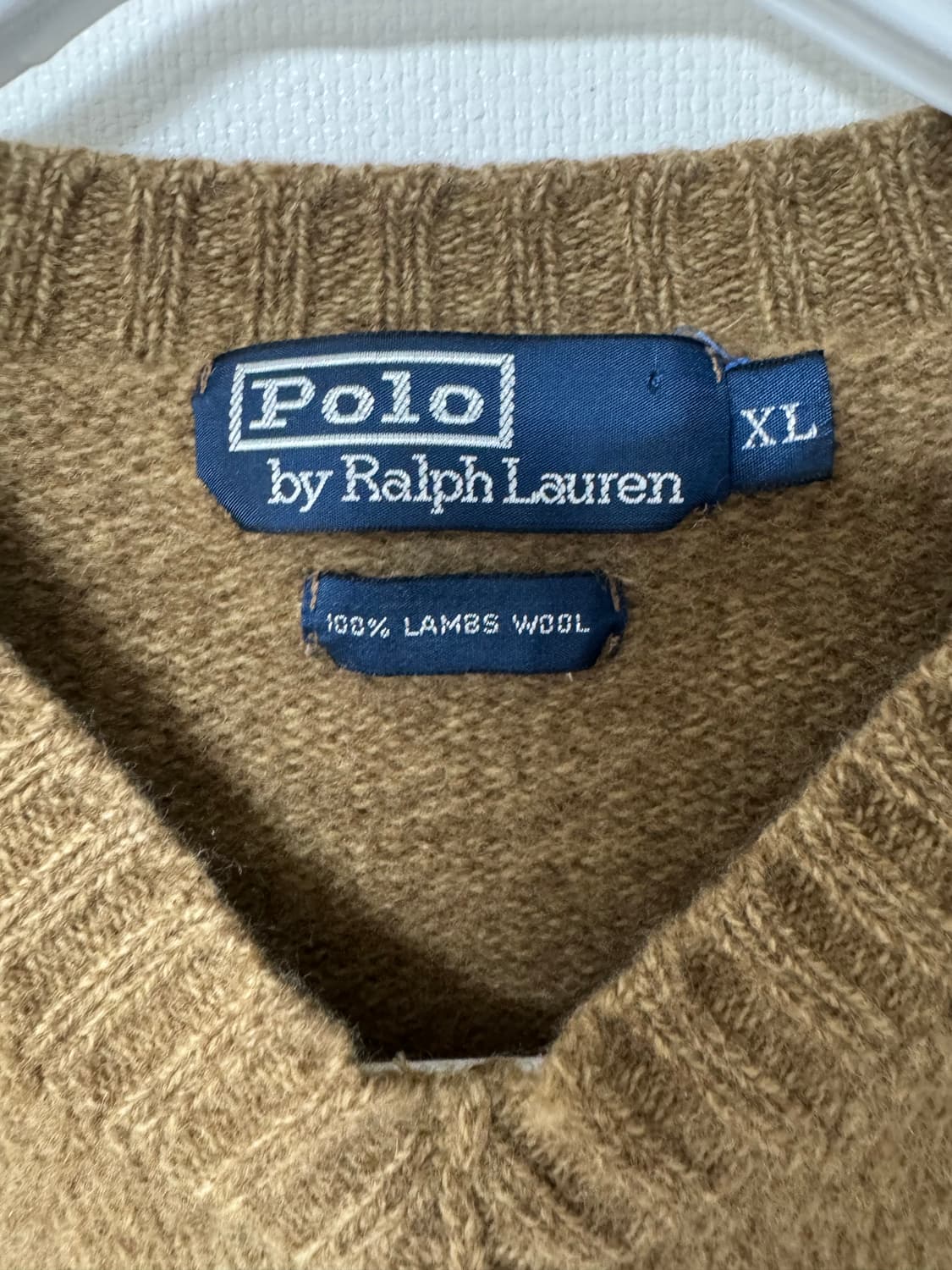 Xl) 폴로 브라운 램스울 니트 상품이미지2