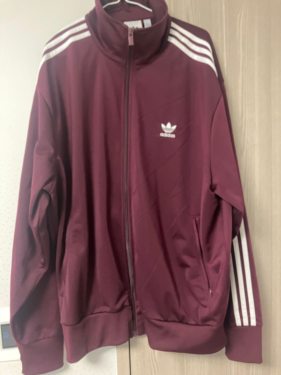 아디다스 져지 트랙탑 버건디 상품이미지1