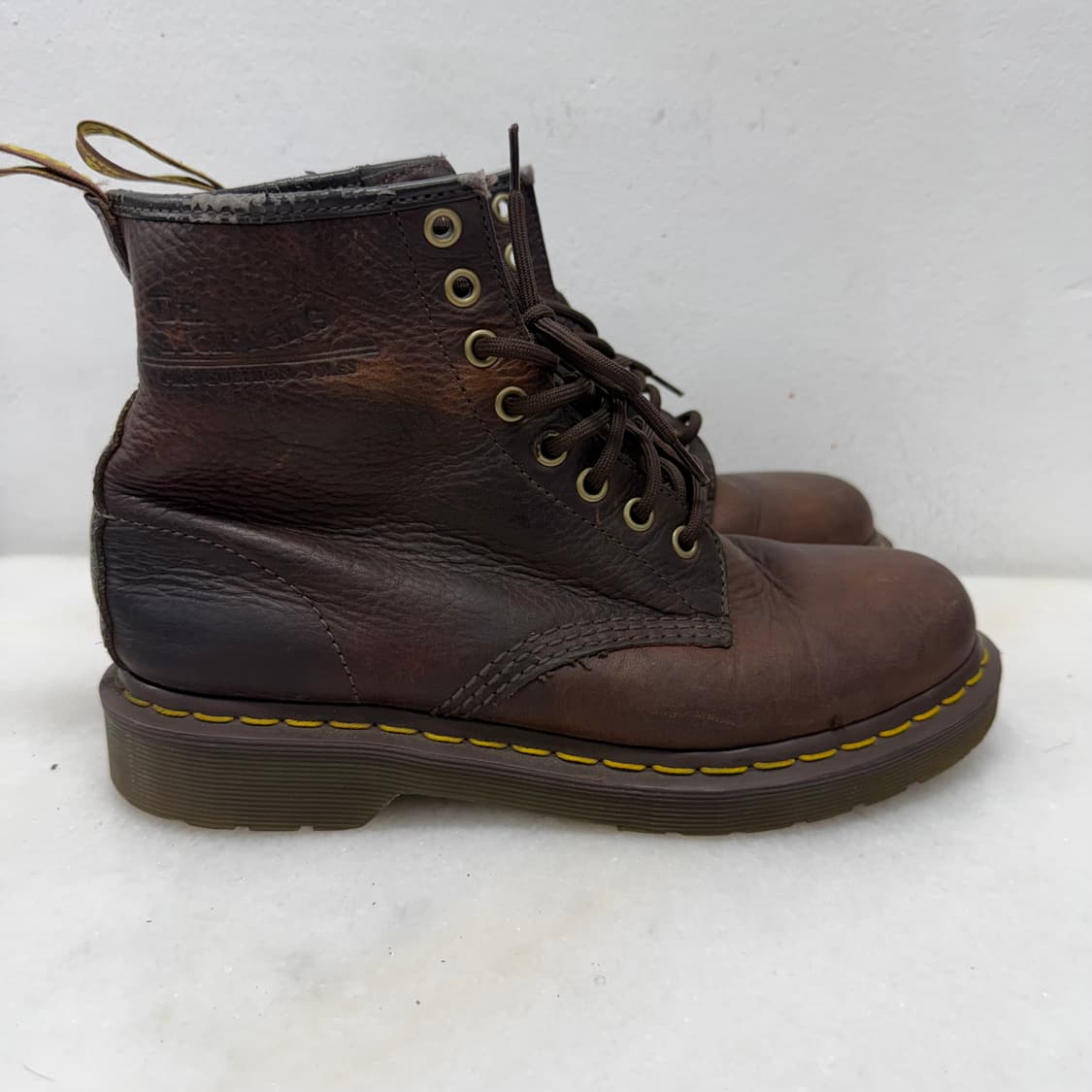 (UK6)닥터마틴 워커부츠8홀 브라운 상품이미지1