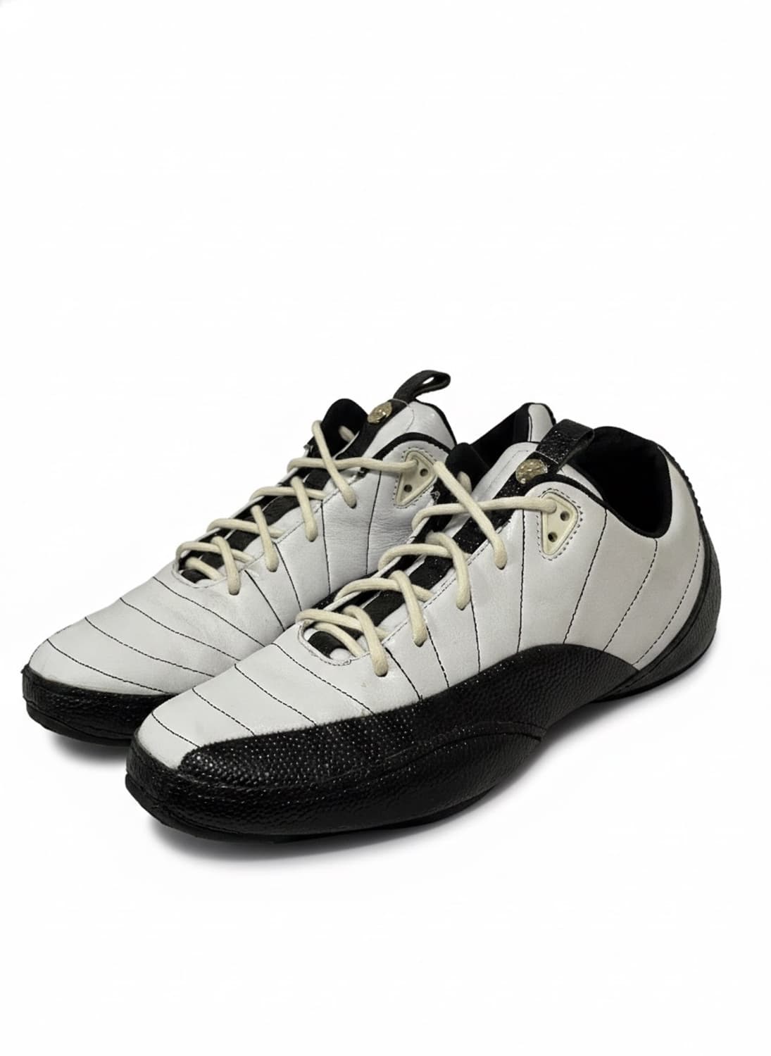 (250) 나이키 에어 조던 12 프리마 트레이너 블랙 화이트 신발 상품이미지4