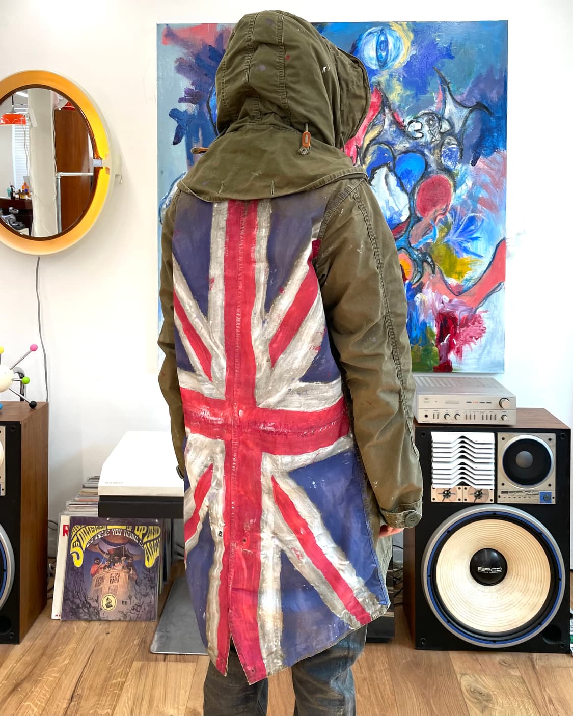 [M] RNA 유니언잭 피쉬테일 파카 상품이미지6