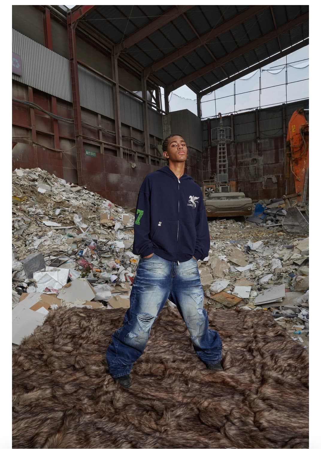 파코서플라이 엔젤 후드집업 상품이미지4