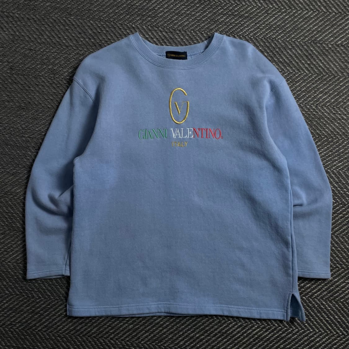 90s 지아니 발렌티노 빅로고 아카이브 맨투맨o 4146 상품이미지1