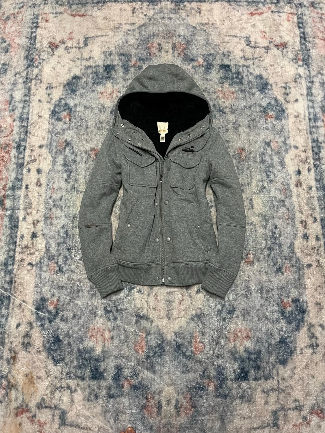 Diesel 00s fur liner hood jacket 상품이미지1