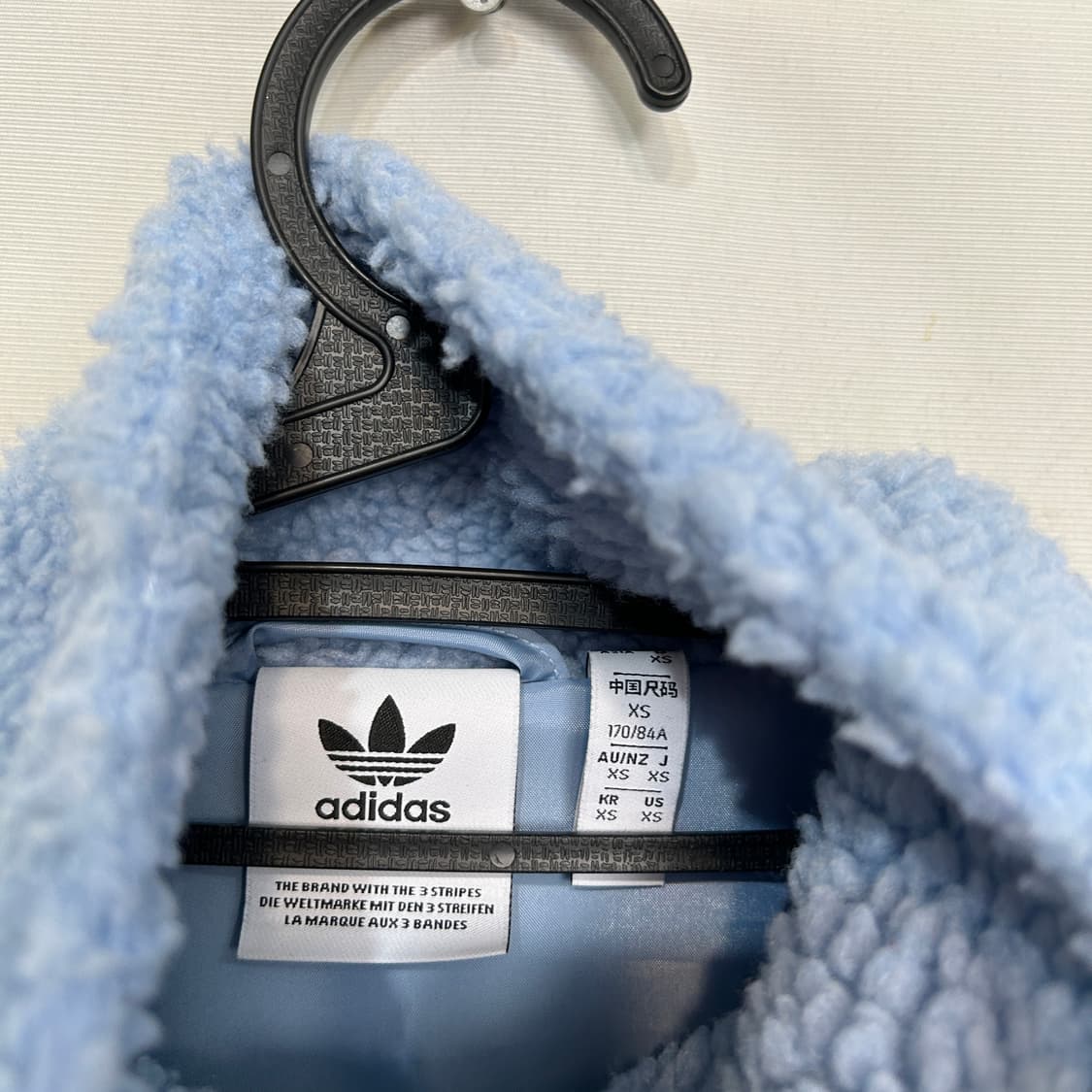 아디다스 빅트레포일 플리스 쉐르파 자켓 85 상품이미지2