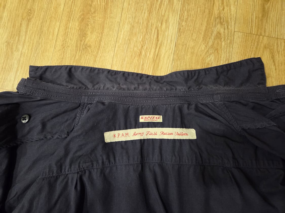 캐피탈 브로드 아노락 셔츠 상품이미지3