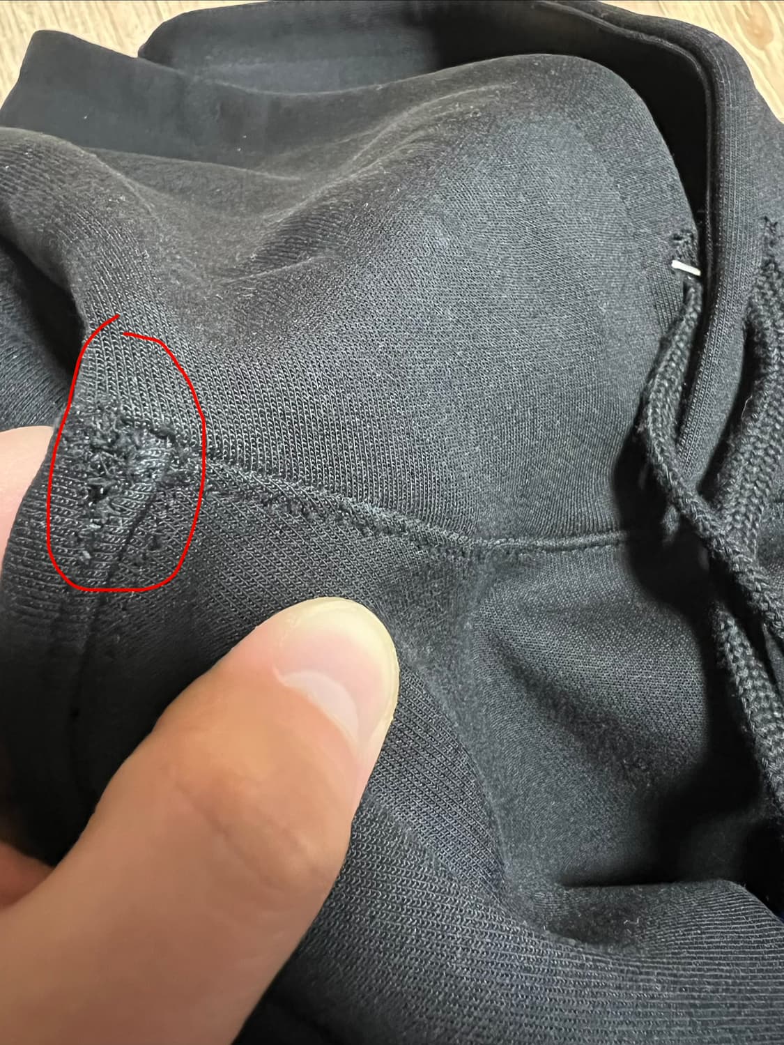 메종 키츠네 x 아더에러 메디테이션 폭스 후드 블랙 A2 상품이미지4