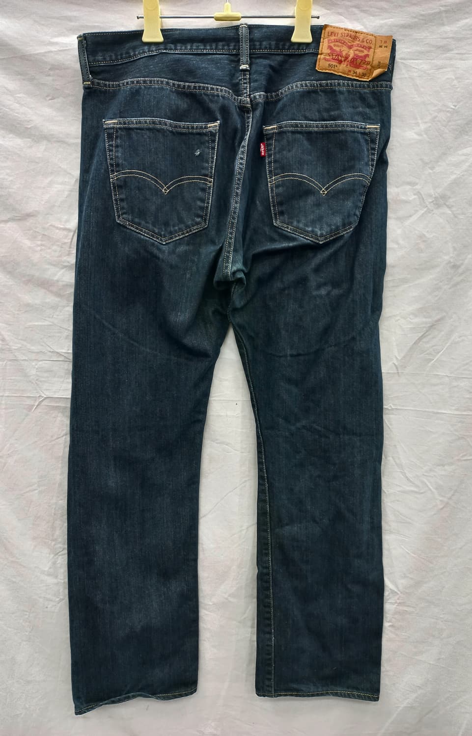 리바이스 501 워싱 청바지 (허리 34) 상품이미지4