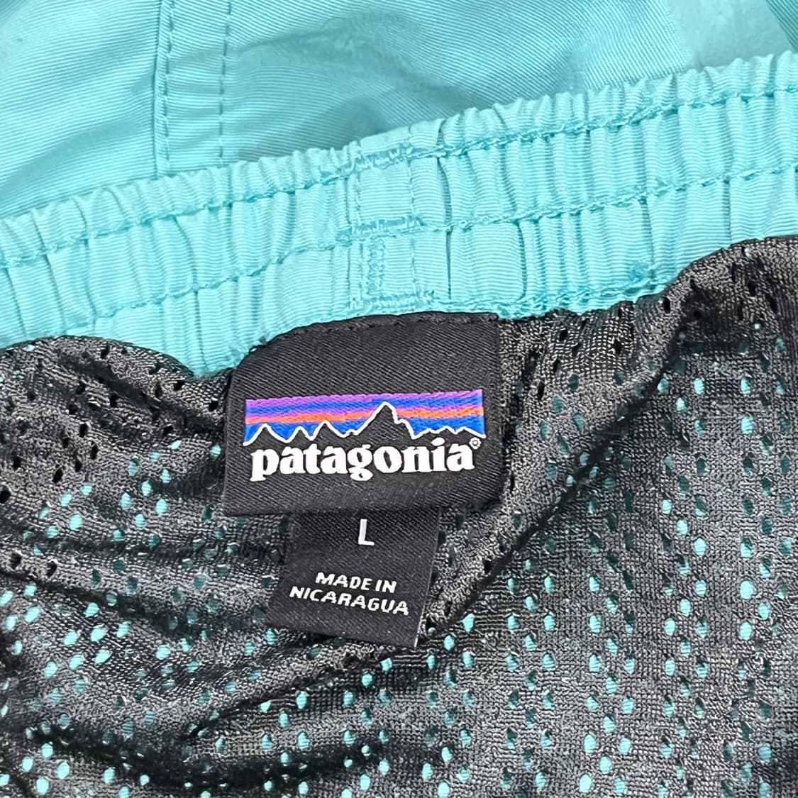 [정품/L] 파타고니아 반바지 아쿠아 블루 b8 상품이미지4