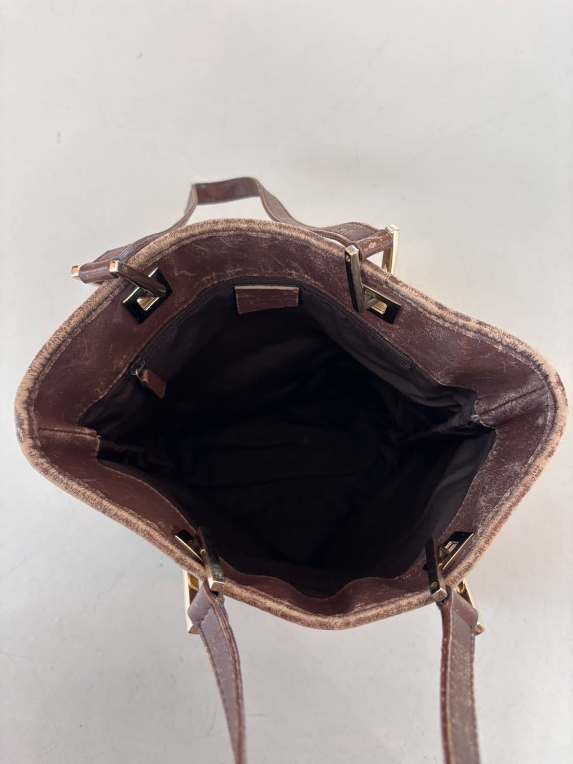 Vintage Gucci Leather Bag 상품이미지7