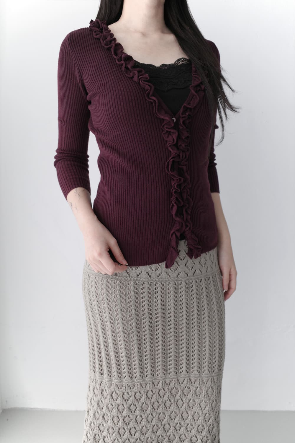 frill cardigun 상품이미지6