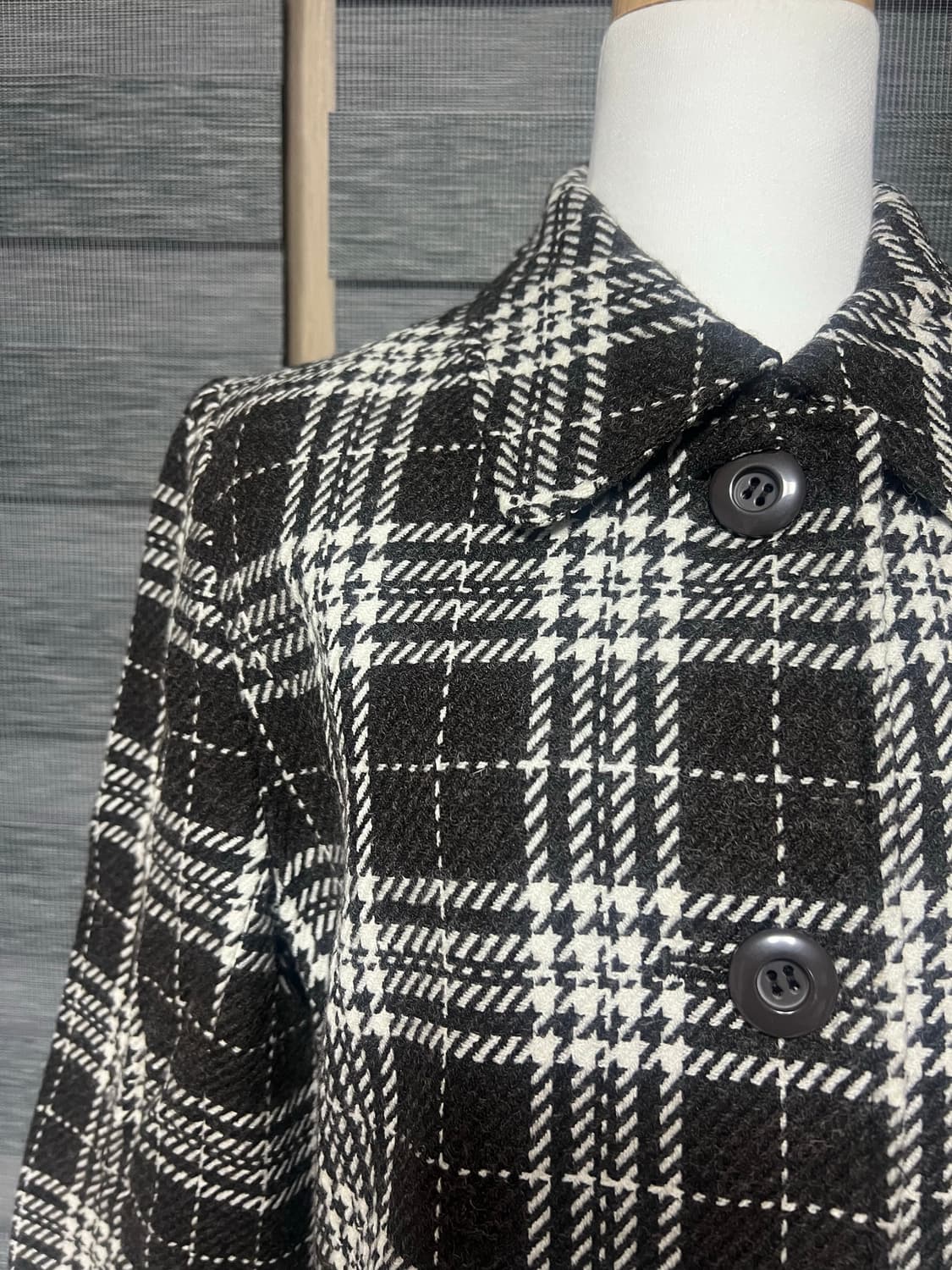 체크 코트  상품이미지2