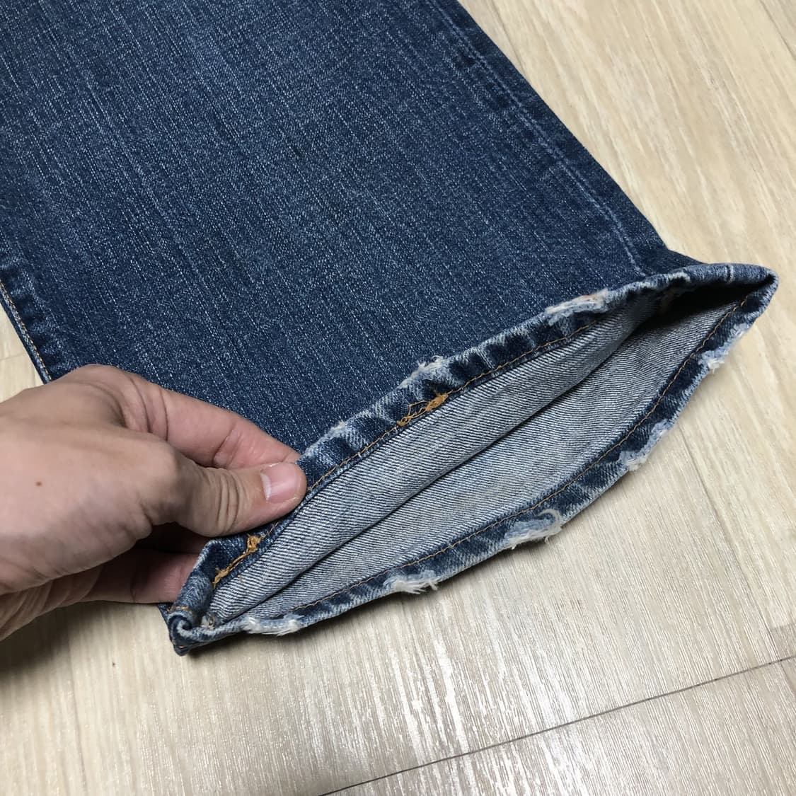 (32) 리바이스 501 스트레이트핏 04501-0064 워시드 데님 상품이미지4