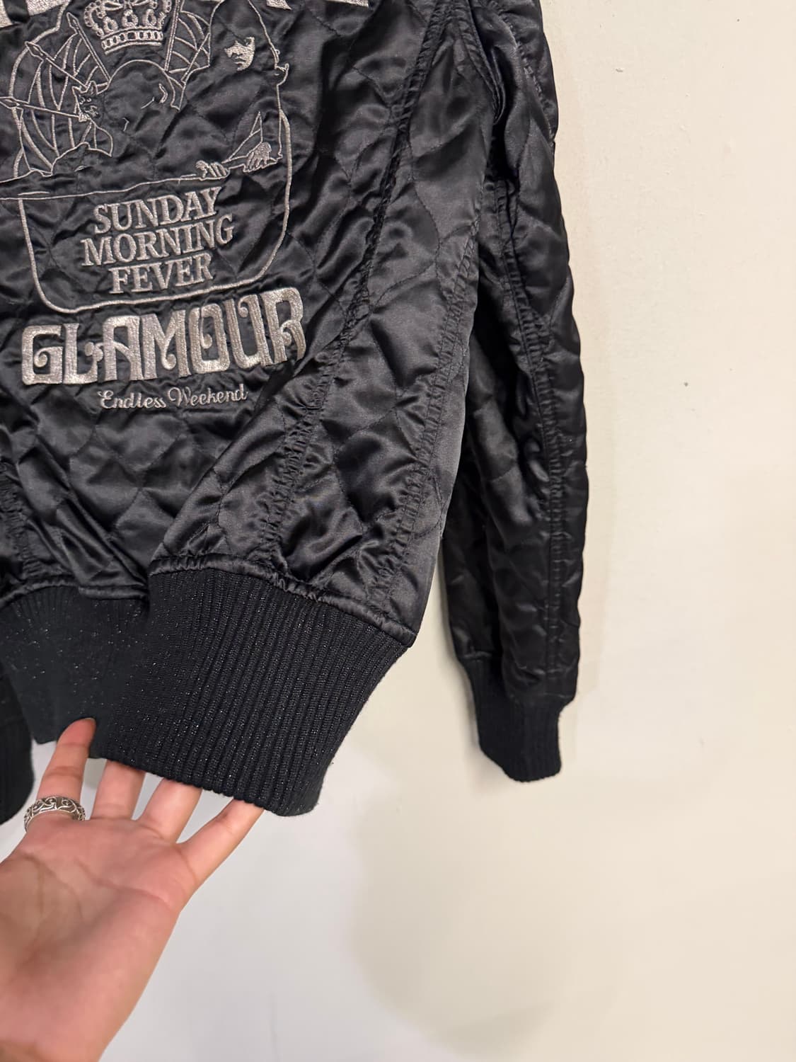 Hysteric glamour quilting bomber  상품이미지3