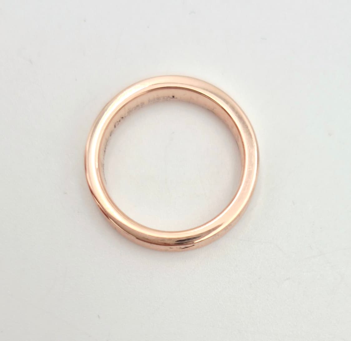 티파니앤코 네로우 1837 루베이도 메탈 반지 K9호 상품이미지9