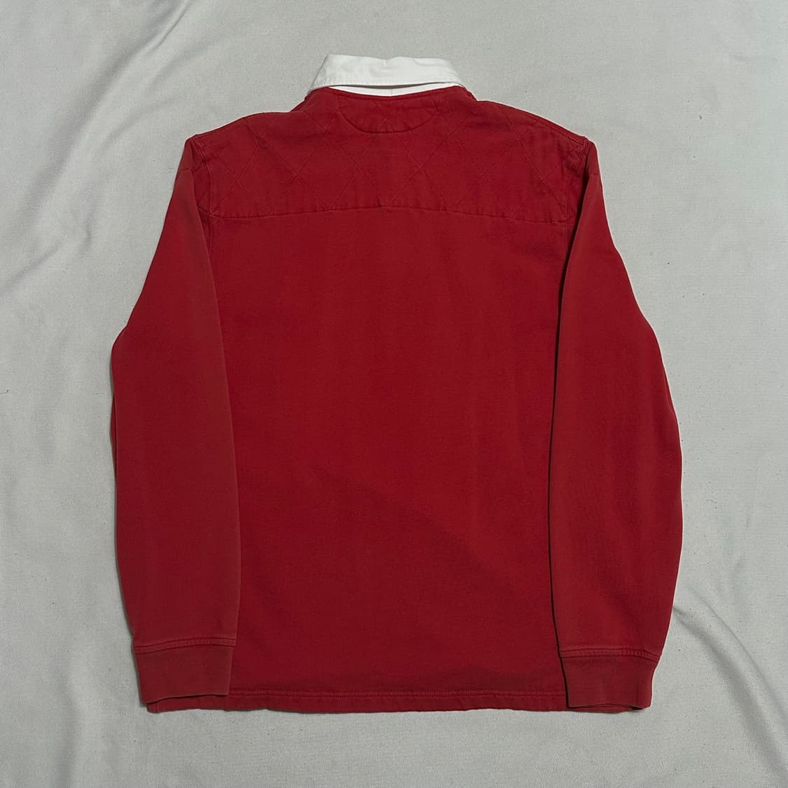 L 폴로랄프로렌 커스텀핏 레드 럭비 티셔츠 상품이미지3