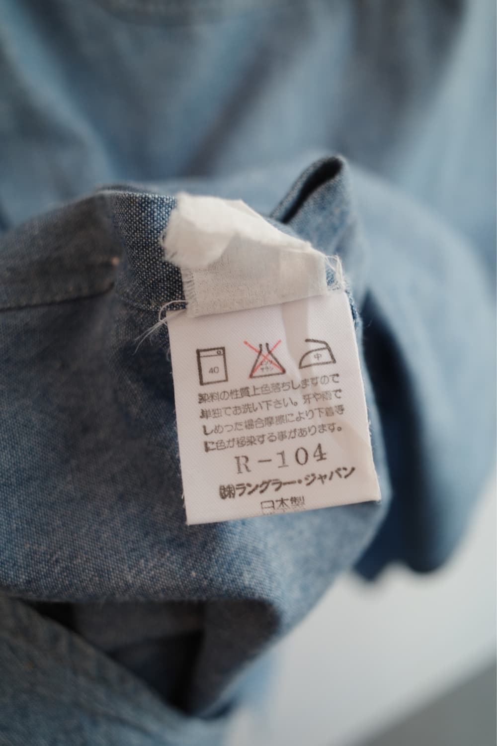 Wrangler 랭글러 투포켓 워크셔츠 상품이미지5