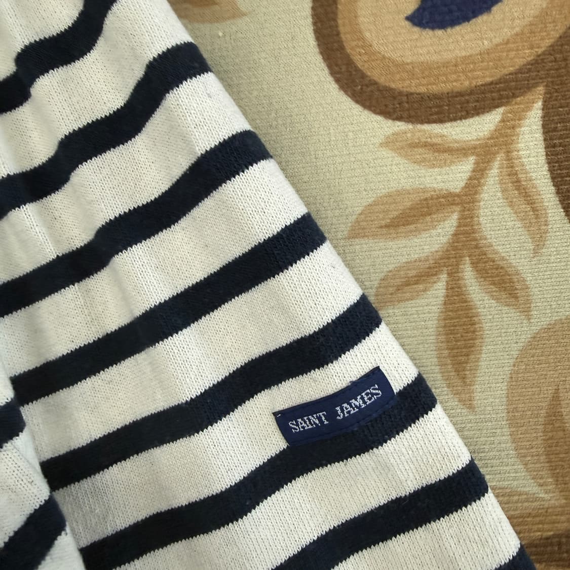 (XXL)세인트 제임스 SAINTJAMES 스트라이프 티셔츠(흰남) 상품이미지3