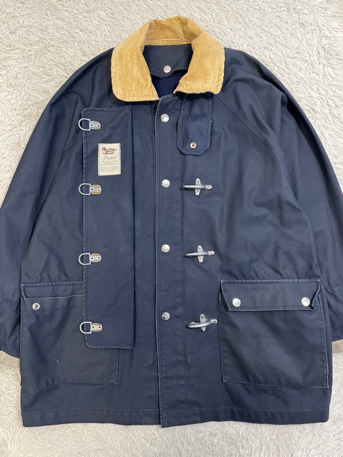 빈티지 파이어맨 하프 자켓/#2581 상품이미지2