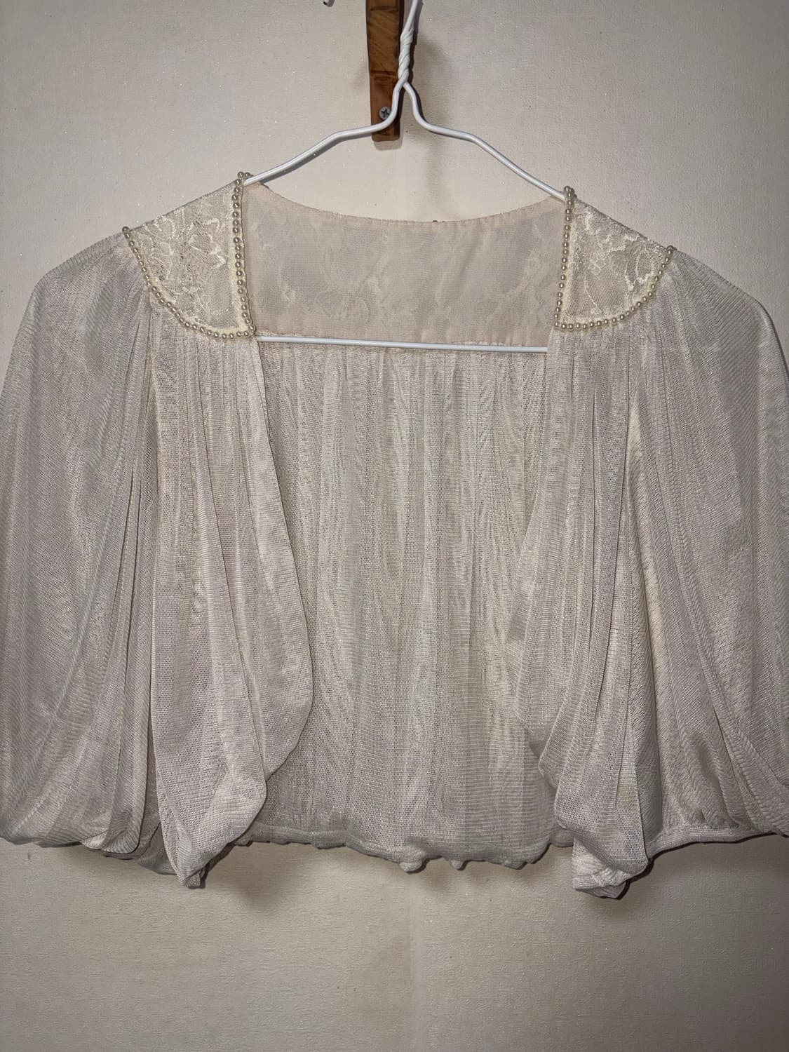 빈티지 쉬폰 시스루 가디건 상품이미지1