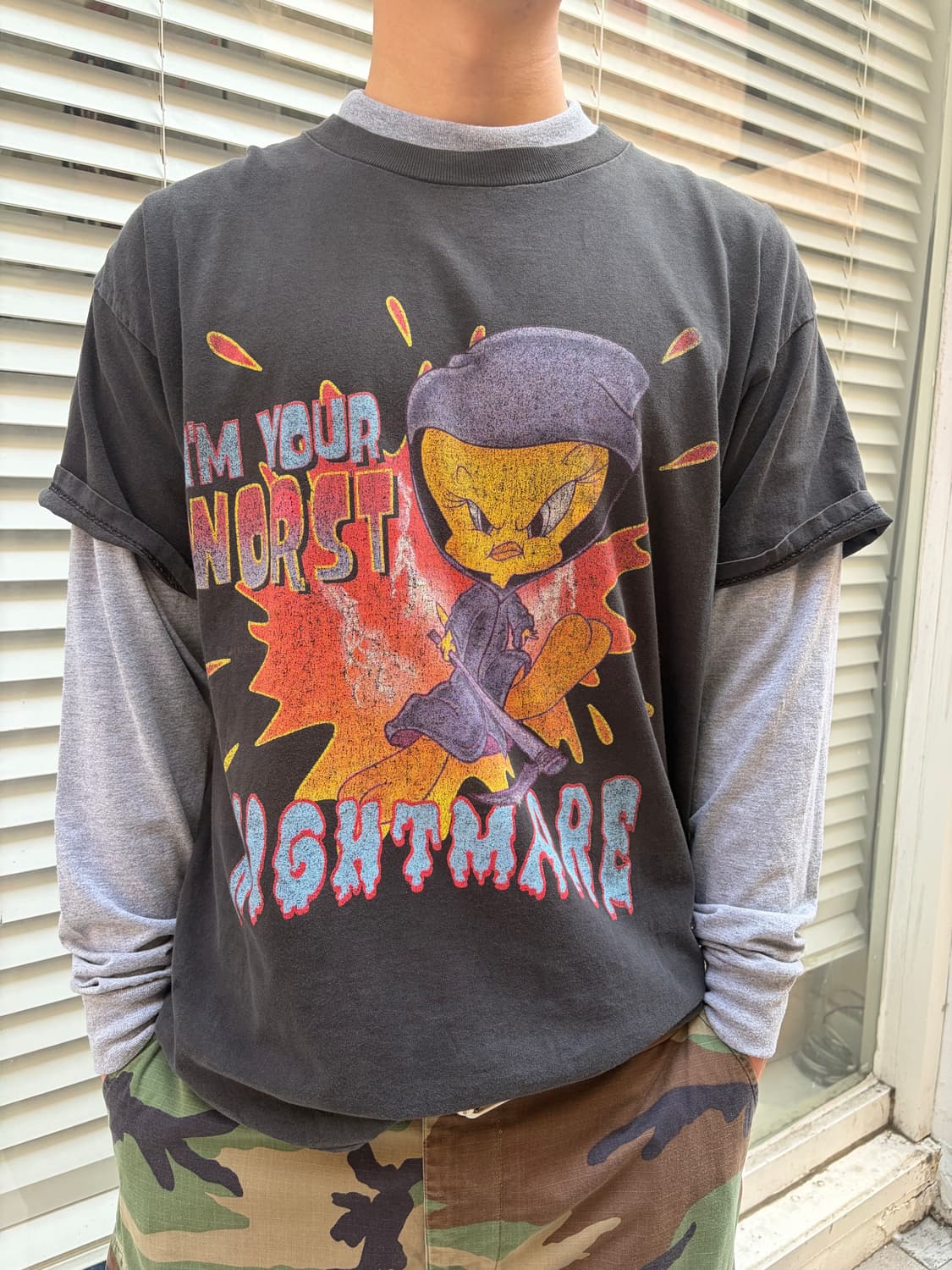 00‘s Looney Tunes Tweety Bird T-shirt  상품이미지1