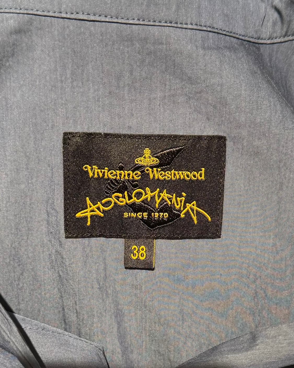 비비안웨스트우드 블루그레이 돌먼 슬리브 셔츠 상품이미지8