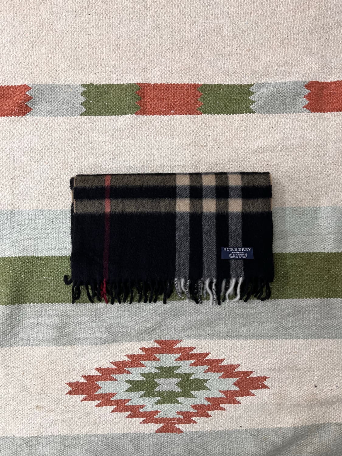 BURBERRY cashmere muffler 상품이미지2