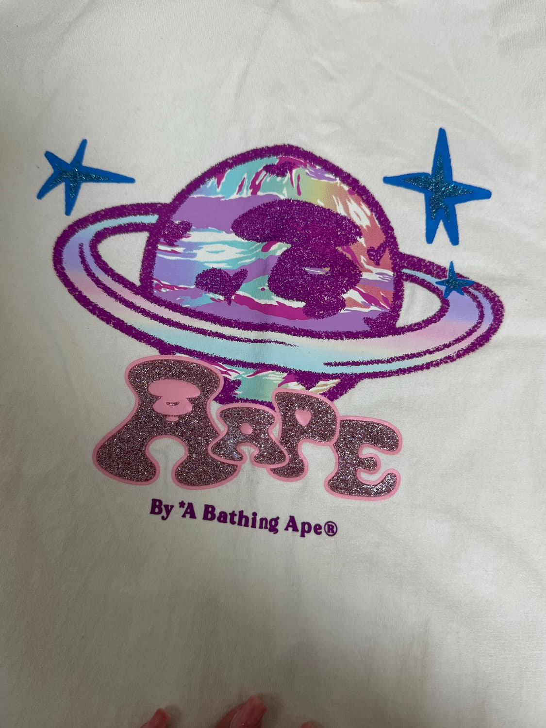 베이프 에이프 유니버스 티셔츠 상품이미지1