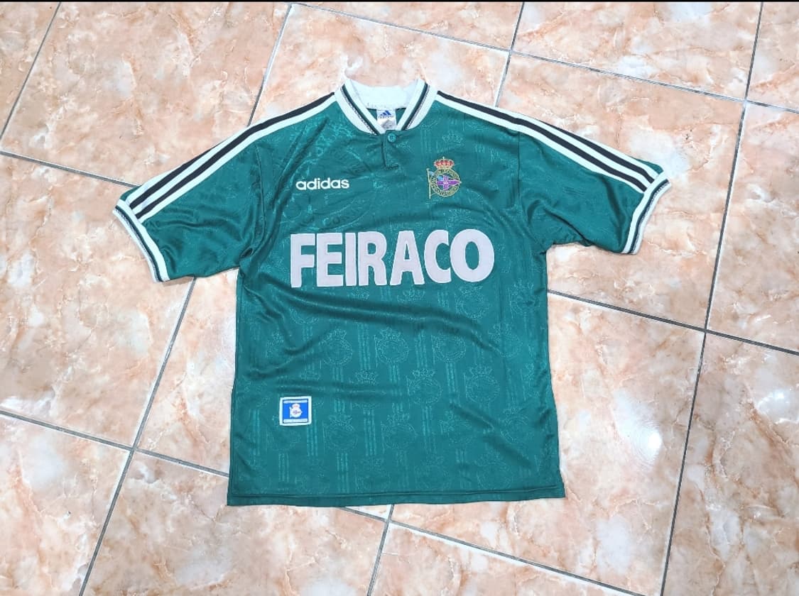 아디다스 96 98 데포르티보 올드레플 축구져지 상품이미지1