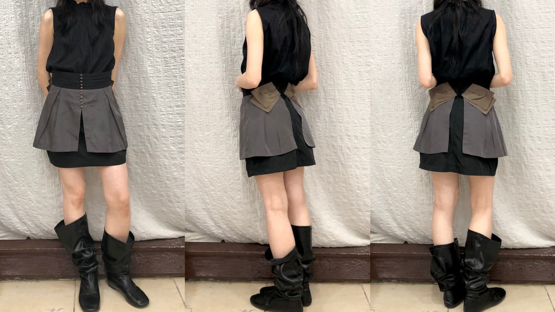 black summer blouse 상품이미지4