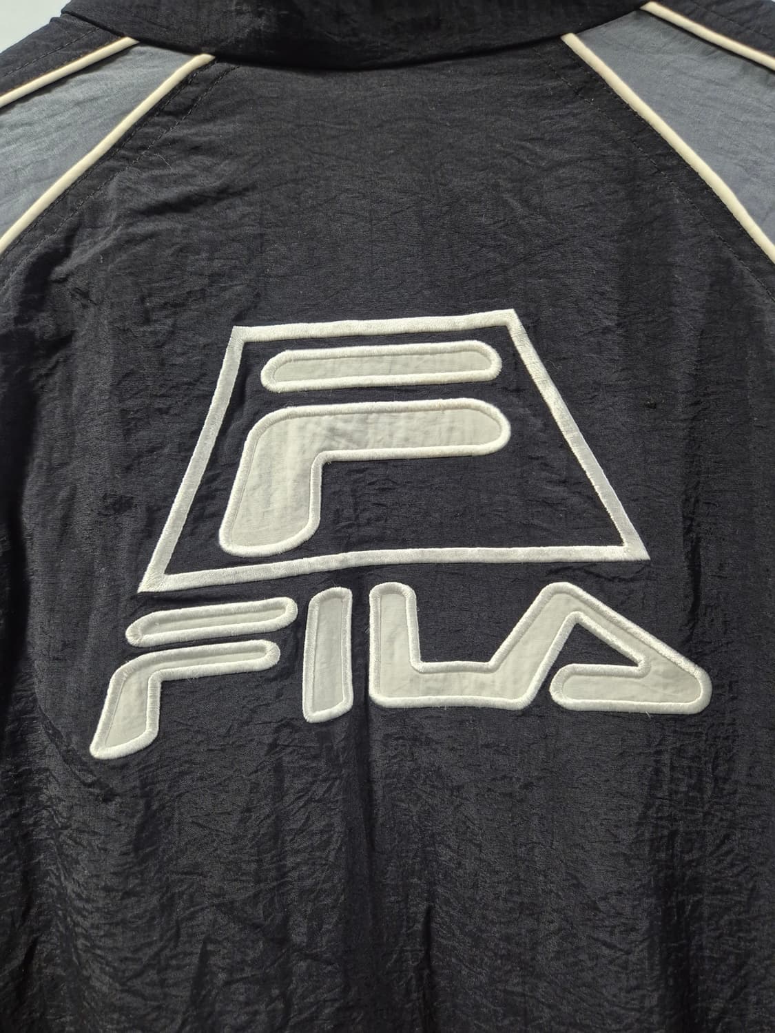 [XXL] 빈티지 레트로 휠라 트랙 바람막이 자켓 상품이미지7