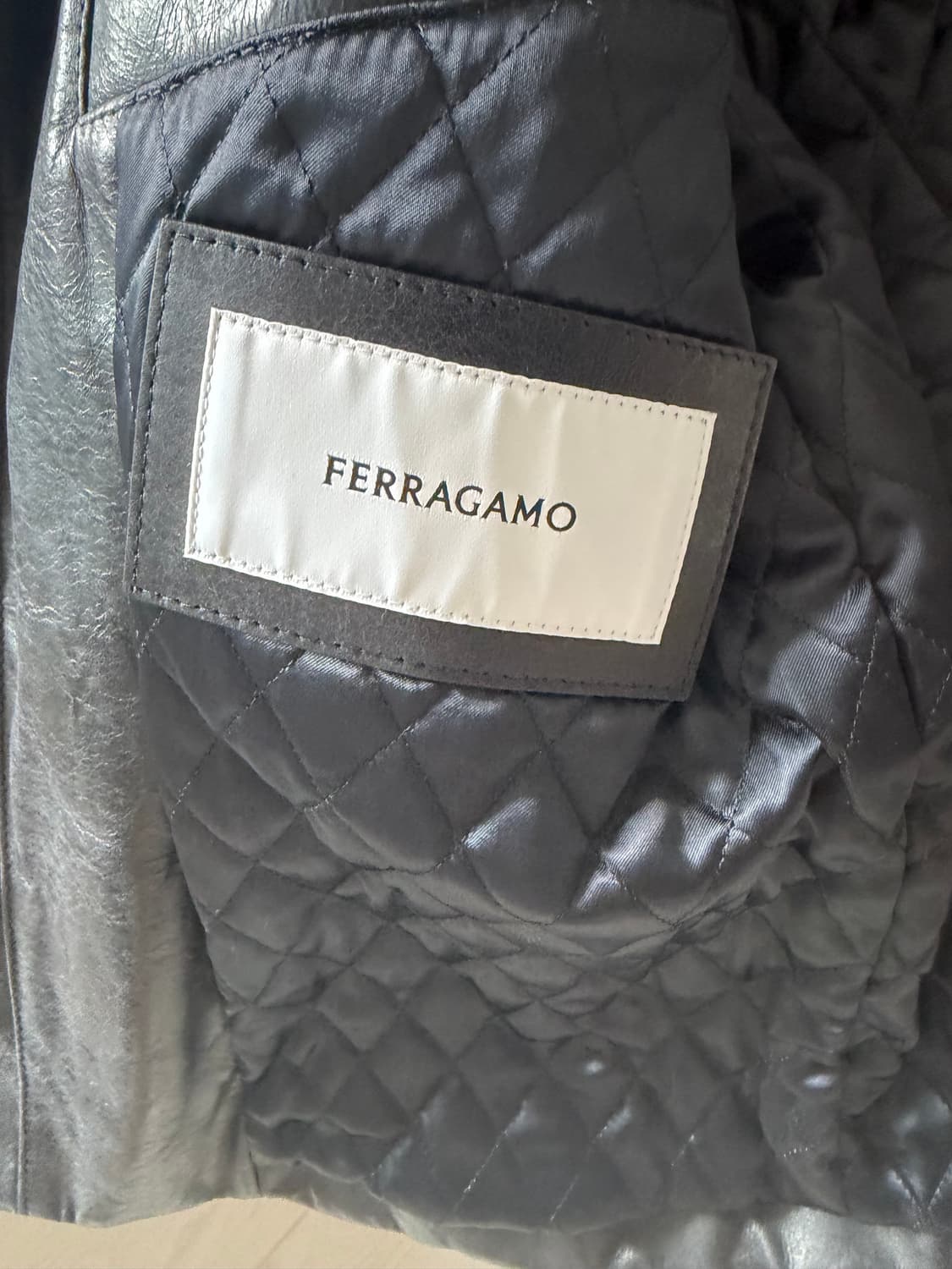 페라가모 가죽자켓 50 상품이미지5