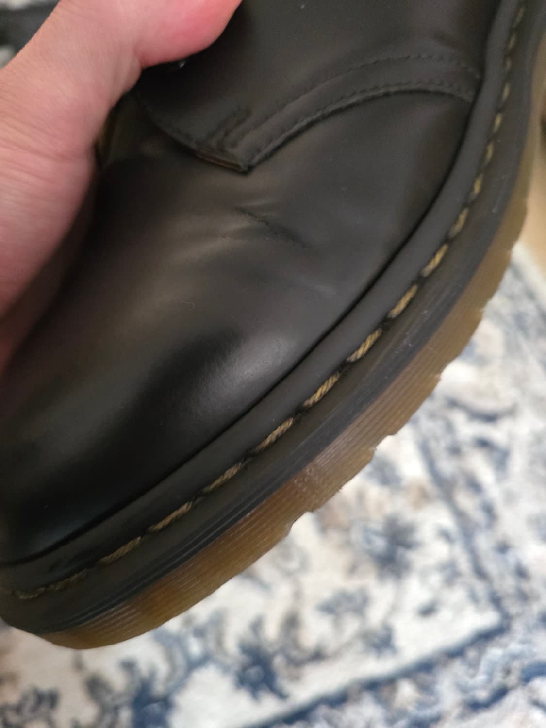 닥터마틴 1461 블랙 260 UK7 상품이미지10