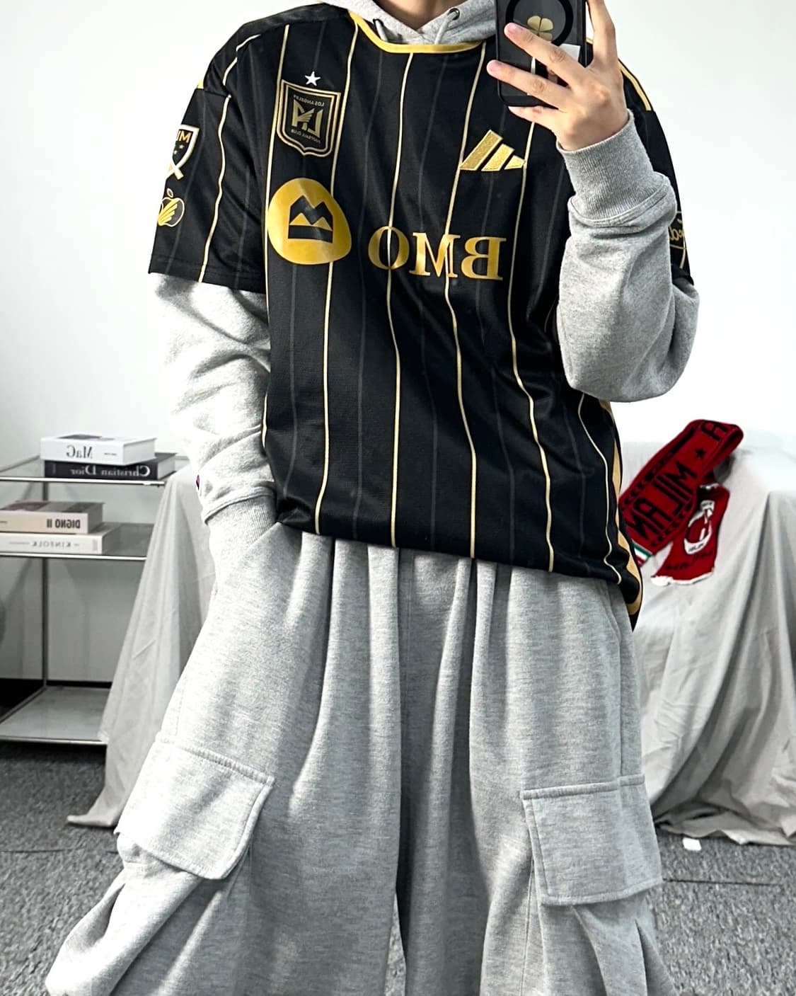 아디다스 LAFC 24-25 손흥민 어센틱 홈 유니폼 XL 상품이미지3