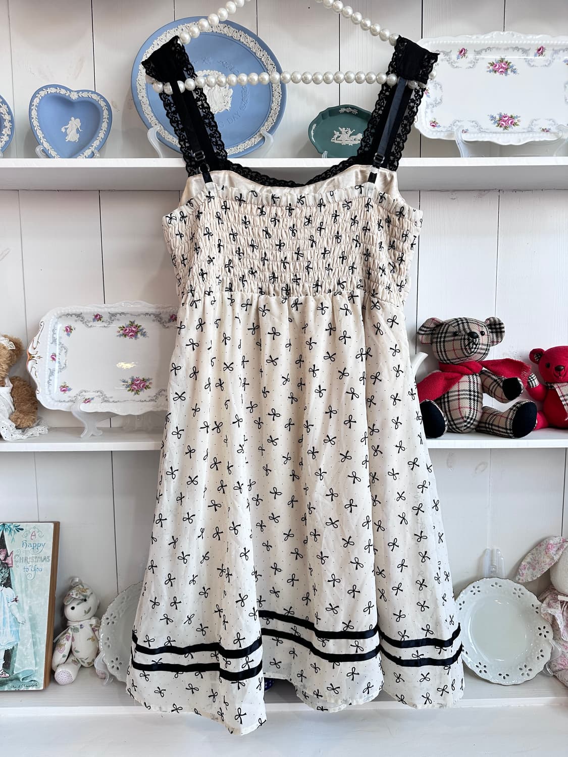 axes femme(악세즈 팜므) 리본 민소매 원피스 상품이미지2