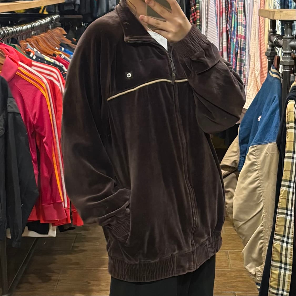 [HI] VTG 벨벳져지 브라운 상품이미지4