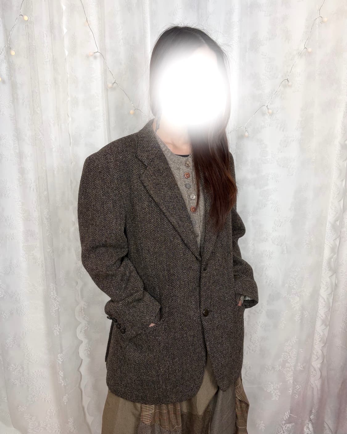 KENT&CURWEN harris tweed wool blazer 상품이미지7